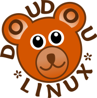 DoudouLinux Logo - Operating System fun and accessible for kids from 2 to 12 years old