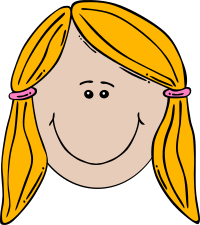 Girl Face Cartoon