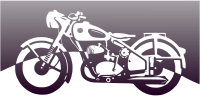 Motorbike of the 1950ies