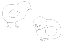 chickens-vector-coloring