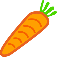 Carrot Platformer Game Powerup