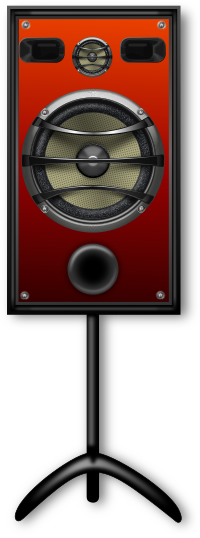 Studio Speaker 2 Orange Grill