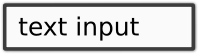 text input