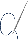 Needle and cotton