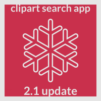 Clipart Search Android App Version 2.1