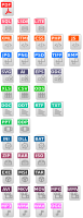 File extension icons