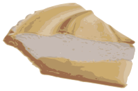 Lemon Meringue Pie Slice
