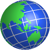 Oceania World Globe