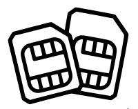 Two SIM cards