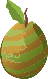 Food Guava Striped