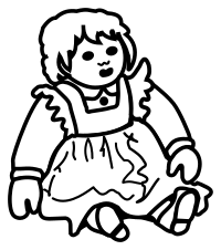 doll - lineart