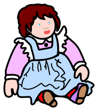 doll - coloured