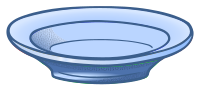 plate - coloured