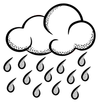 rain - lineart