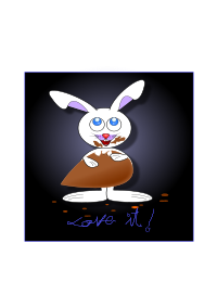 EASTER BUNNY - love it!