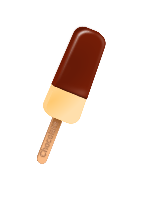 Chocolate ice cream bar