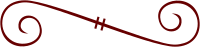 Horizontal Ornamental Scroll Rule