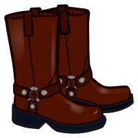 boots - coloured