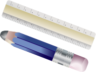 Ruler And Pencil