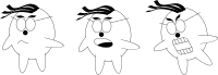 Three Emotions of Cartoon