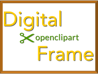Digital OpenClipArt Frame 4x3