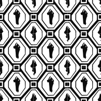 Dance seamless pattern