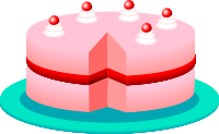 Pink cake