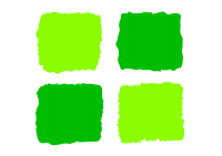 Green squares 1