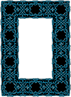 Prismatic Ornate Geometric Frame