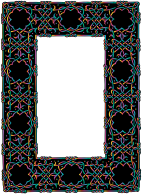 Prismatic Ornate Geometric Frame 2