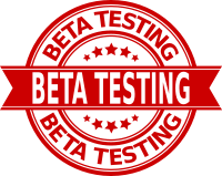 beta testing banner