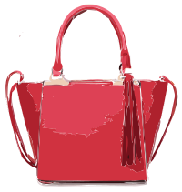 Pink Bag with Tassles