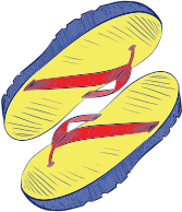Pair Of Flip Flops