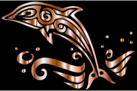 Chromatic Tribal Dolphin 10
