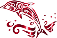 Chromatic Tribal Dolphin 11 No Background