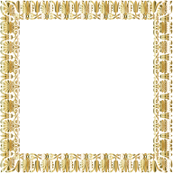 Gold Victorian Ornament Expanded 2 No Background