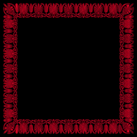 Crimson Victorian Ornament Expanded 2