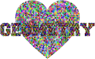 Geometry Heart Typography