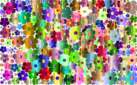 Simple Floral Background 4 No Black