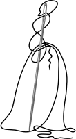 Needle woman