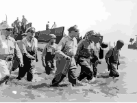 Douglas MacArthur lands Leyte1