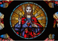 Vitral em Igreja Santa Efigenia