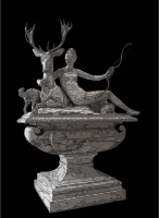 Fontaine Diane Fountain Diana Anet Louvre MR 1581, MR sup 123