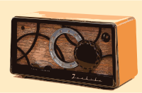 Toshiba Vacuum tube Radio