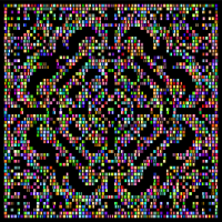 Prismatic Metropolitan Museum Pattern Recreated 4