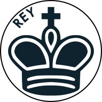Pieza de Ajedrez con Nombre – Rey Negro