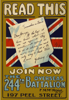 Recruitment poster