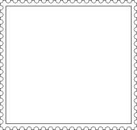 Stamp frame