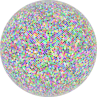 Prismatic Mosaic Sphere