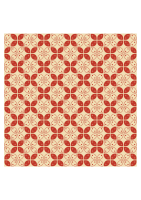 Batik Kawung Seamless Pattern